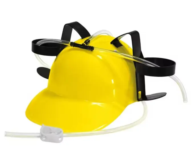 Casque à bière — Jaune chantier
