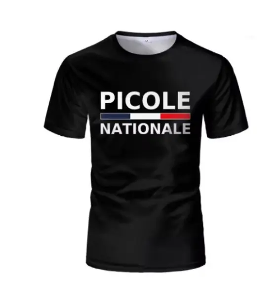 T-shirt Picole Nationale — coloris Bleu marine