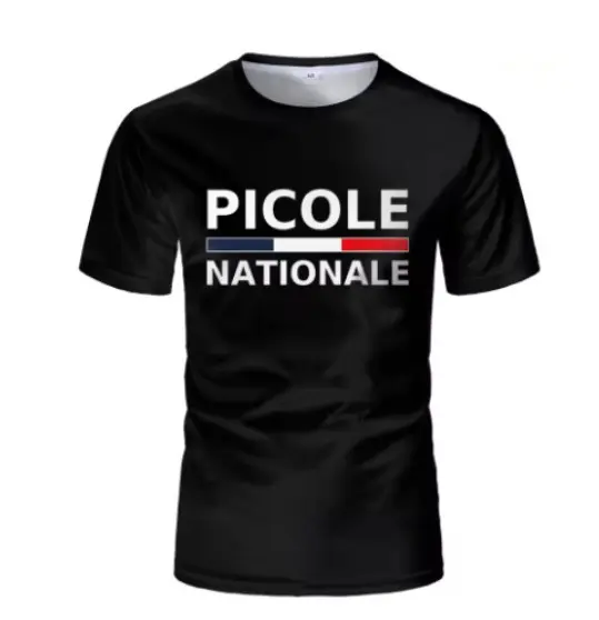 T-shirt Picole Nationale — Noir
